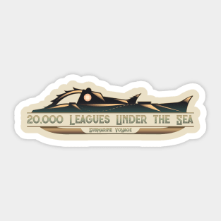 20,000 Leagues Under the Sea Sticker